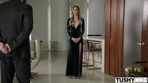 Charming lady with Small Boobs loves Good Anal, she sucked Thick Cock before