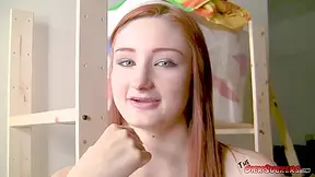 Violet Monroe - Red Head Teen 18+, Deepthroat Queen!