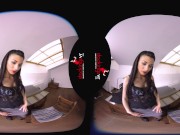 StockingsVR - Secretary Striptease makes you Hot Under the Collar
