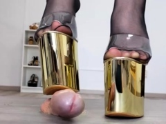 Foot fetish Close up feet and toes tease