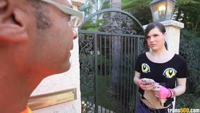 T500 - Teen 18+ Tranny Gets Terminated