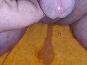 Chubby cum two time with big clit realy fast quick