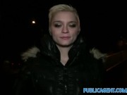 PublicAgent Big tits fucked near the church
