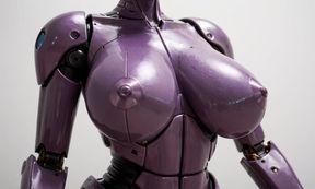 Incredible Sex Robot With Nice Tits To Cum On - Sex-Toy - Close-up - POV - AI