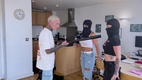 From Burglars To Bondage Toys - Taped Clamped & Used