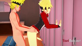 Hot Blonde Twink Gets Fucked Hard by Japanese Ninja: Uncensored Anime Cosplay