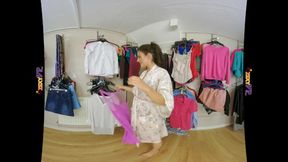 Jamie Jones Tries On All Her Different Outfits For Your VR PLEASURE!