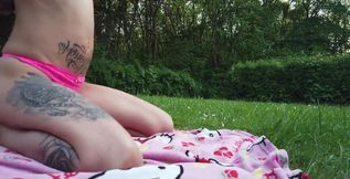 Fun with Dildos Outside