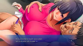 Horny Colleague Seduces You In This Steamy Hentai Visual Novel Game Session