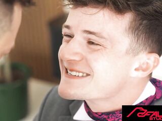 FALCON STUDIOS - Grant Ducati’s Dress Torn Open & Butt Destroyed by John Brachalli