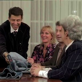 A Group of Old People Watching and Taking Part to a Fuck of Young Couple