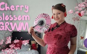 Cherry Blossom Grwm, Soft and Sensual Tease in a Cheongsam