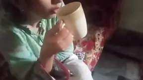 Dasi stepsister setup with brother fucking ass and pussy