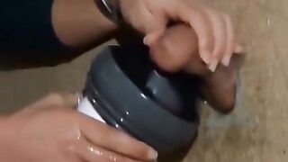 some glory hole bj cumshots