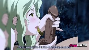 A sexy blonde seduces a resort employee to fuck on the beach at night - UNCENSORED HENTAI