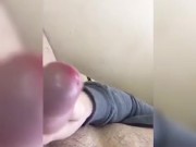 The Armenian is jerking off to the camera. He likes it