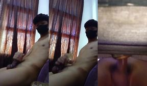 Tita’s slutty nephew destroys her soaked pussy raw jakol in the middle of the house