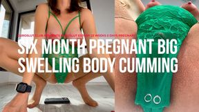 Six Month Pregnant Big Swelling Body Cumming (ES1158P)