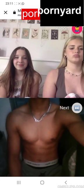 Amateur Reaction Webcam Teen