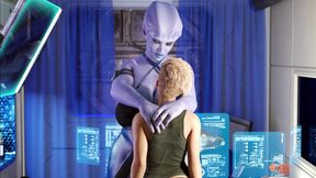 Markala Adores to Fuck Petite Teen Sissy in Her Office