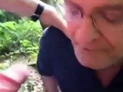 Older Daddy Loves Cum