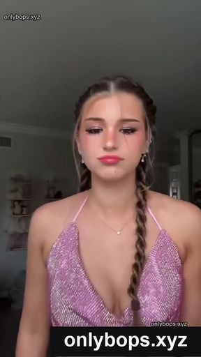 Amateur teen goes viral on TikTok with racy onlyfans clips