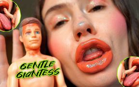 Gentle Giantess Nude Dirty Kiss and BJ