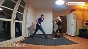 Olha indoor casual karate selfdefense