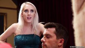 ”Dominant blonde share prick with stepsister”