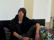 Tommy May Jerks Off In Front Of The Cam For The First Time