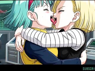 Anime yuri lesbian DBZ manga