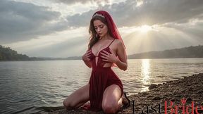 i lifted up this bride s dress and fucked her tight pussy deep [ai]