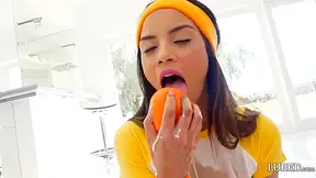 Wet Brunette Cutie Needs More Than Masturbation To Orgasm With Maya Bijou