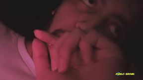 peeing and jerking my big uncut latino cock outdoors in public until i shoot a nice thick cum load and taste it