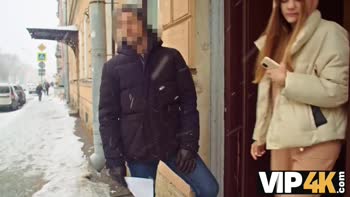 Sexy Debt Collector's Debt Sex with a Blonde Teen (18+)
