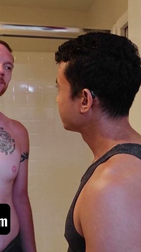 Florien Has Been Watching On His Stepdad Brody To Pick Up 'Man Skills - FamilyDick   Clip 1