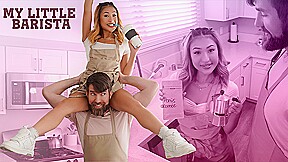 Mina Luxx & Chris Epic in Barista Bang - ExxxtraSmall