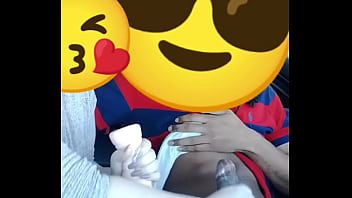 Young sexy blonde white girl beats off a big black dick in Walmart parking lot with fleshlight