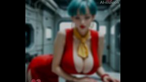 The Secret Between Bulma and Oolong 0 (AI-generated) (No live-action) (NSFW)