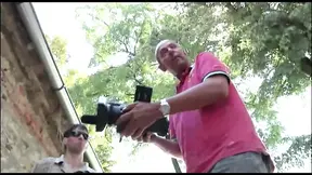 Real German wife with big boobs sucks cock while getting fucked