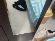 Sin calzones en casa