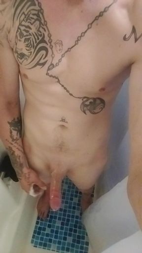 Ohio Stud Playing With Thick Cock