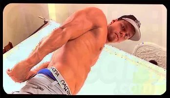 Muscle Stud Brad’s Intense Solo Stroke After Photoshoot