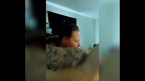 Huge load of cum on Rochelle'_s face