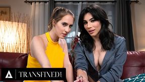 MESMERIZED - Heartbroken Trans Sweetheart Ariel Demure Moves On By Stiff Ravaging Her Cis Lesbo BFF