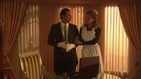 lauren phoenix takes the master s dick in sweaty anal sex scene