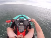 First time jet skiing (NAKED!!)