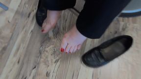 Sweaty BBW Feet