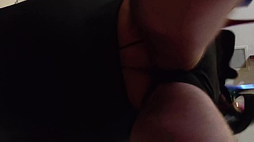 Scenes from Mtf Big Tit Asian Redhead Tranny Shemale Trap Cum Dump Impregnablelexa's first night in the sex sling