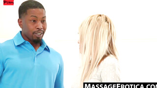 Black Stud Gives Asian Slut A Rough Fucking Experience